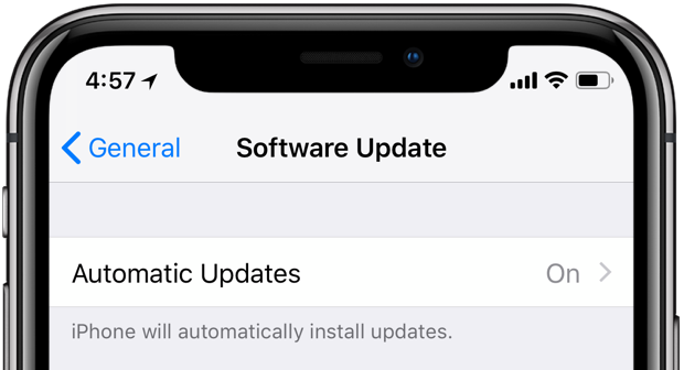 Su iOS 12 aggiornamenti di sistema automatici Su iOS 12 aggiornamenti di sistema automatici