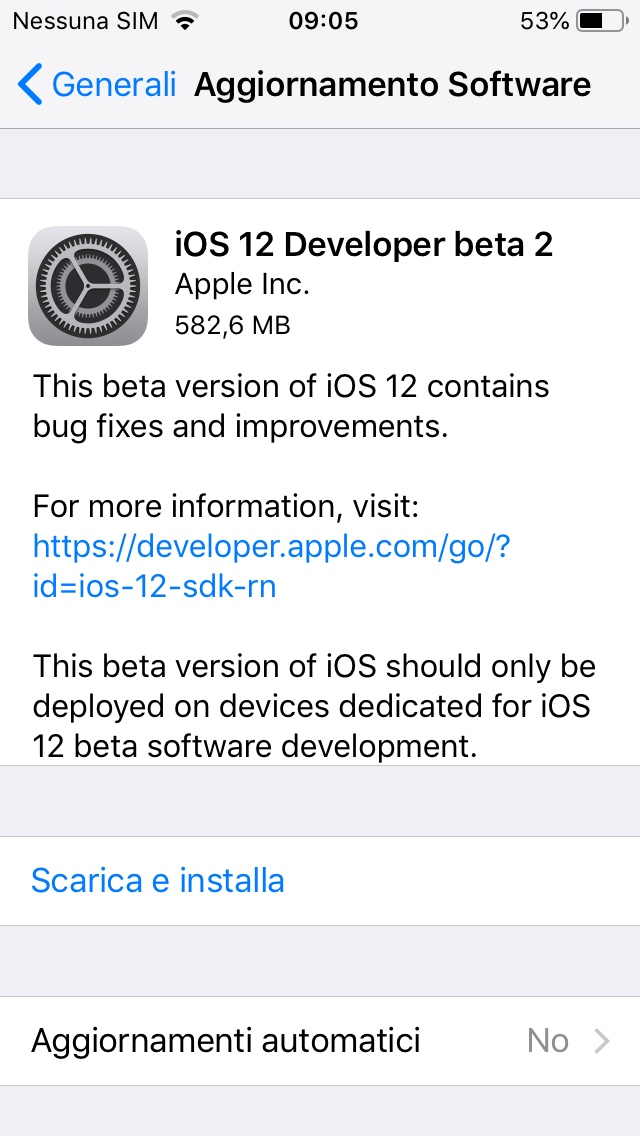ios 12 foto schermata Tutte le novità di iOS 12 beta 2 per Utilizzo Batteria, Screen Time e altro ancora