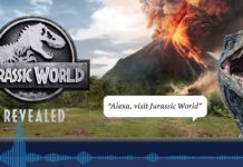 Alexa incontra i dinosauri nell’avventura audio Jurassic World Revealed Alexa incontra i dinosauri: ecco l’avventura audio interattiva Jurassic World Revealed