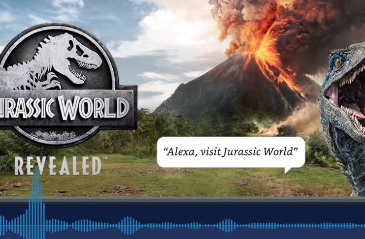 Alexa incontra i dinosauri: ecco l’avventura audio interattiva Jurassic World Revealed