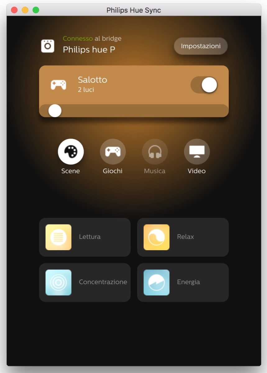 Philips Hue Sync per Mac e PC, l’app gratuita che colora dinamicamente la vostra casa