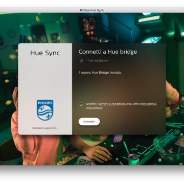 Philips Hue Sync per Mac e PC, l’app gratuita che colora dinamicamente la vostra casa