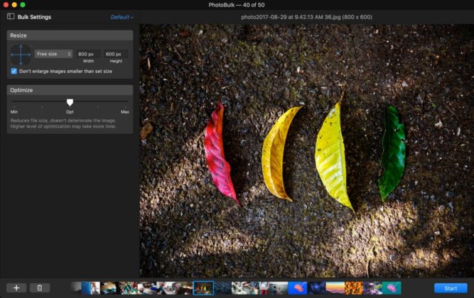 PhotoBulk è l’app Mac per applicare filigrane, ritagliare e convertire gruppi di foto