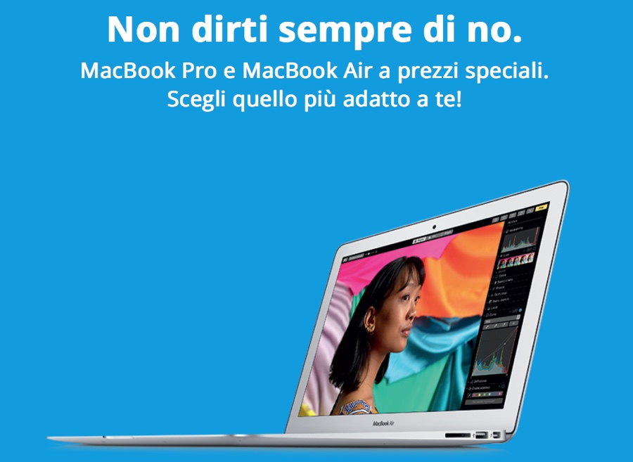 R-Store sconta MacBook Air e Pro, in omaggio il pacchetto di servizi +Facile Small