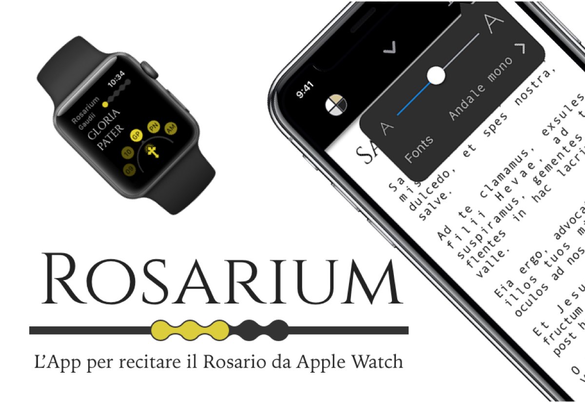 Rosarium, l’app tutta italiana per recitare il Rosario con Apple Watch