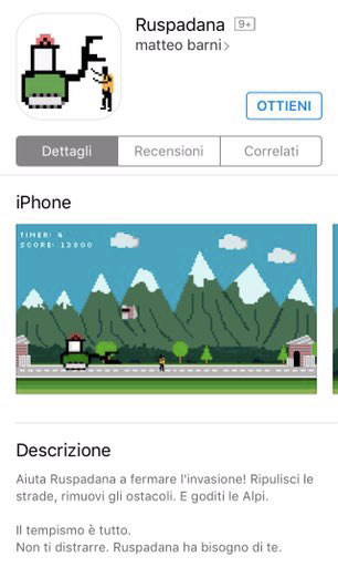 L’app Ruspadana rimossa dall’App Store Ruspadana
