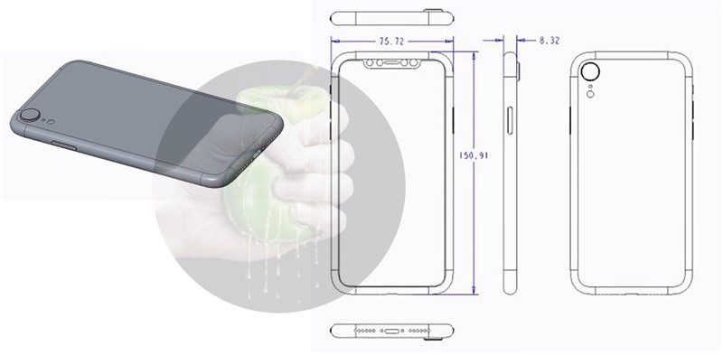 iphone 2018 foto schema diagrammi Schema iPhone 6.1"