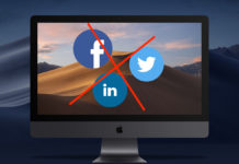 Su macOS Mojave rimossa l’integrazione con account terze parti come Twitter e Facebook