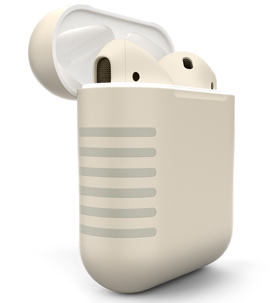 Gli AirPods Retro sono truccati come il Macintosh del 1984