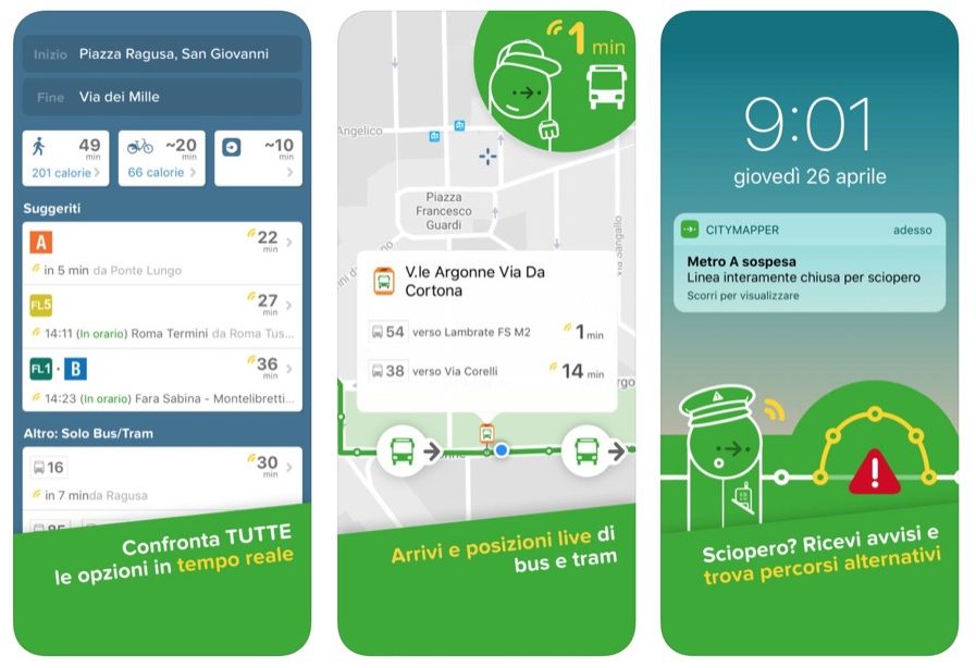 Citymapper, la migliore bussola digitale per orientarsi in città