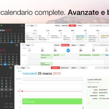 Fantastical 2.5 per Mac, aggiornata l’app per calendari e promemoria