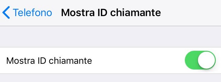Come nascondere numero chiamata da iPhone