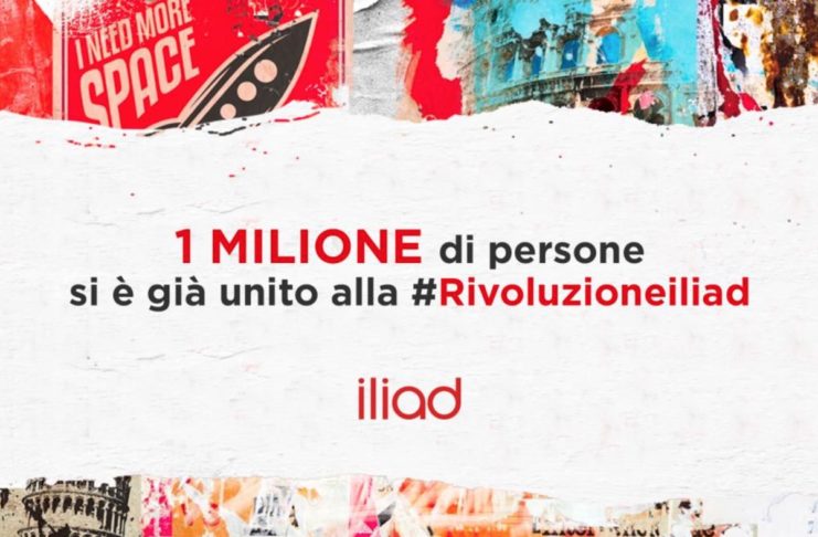 Iliad: un milione di clienti in un mese, l’offerta a 5,99 euro continua