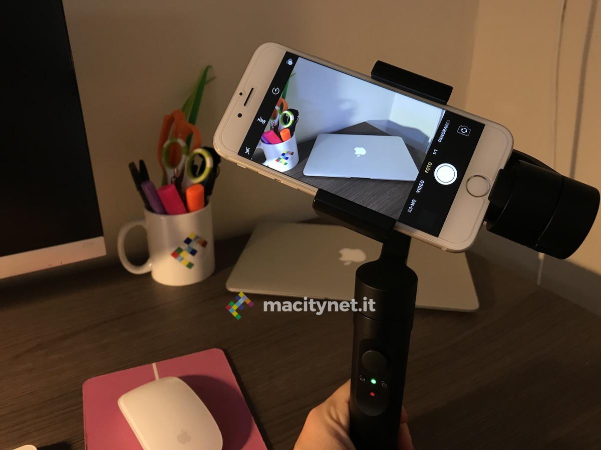 Recensione Yi Gimbal per smartphone: ottimo, con l’app da migliorare