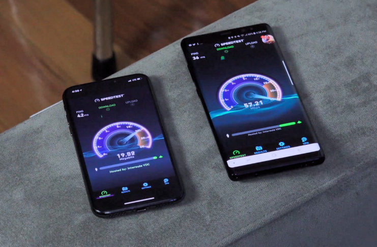 Apple insegue nelle gare di velocità download su smartphone