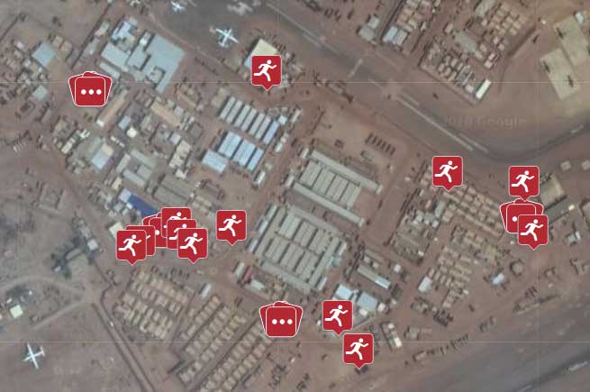 I prodotti di Polar per il fitness mettono a rischio militari e agenti dell’intelligence Mappa Polar