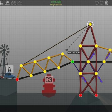 In Poly Bridge libera la creatività costruendo ponti che sfidano la fisica su Mac