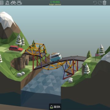In Poly Bridge libera la creatività costruendo ponti che sfidano la fisica su Mac