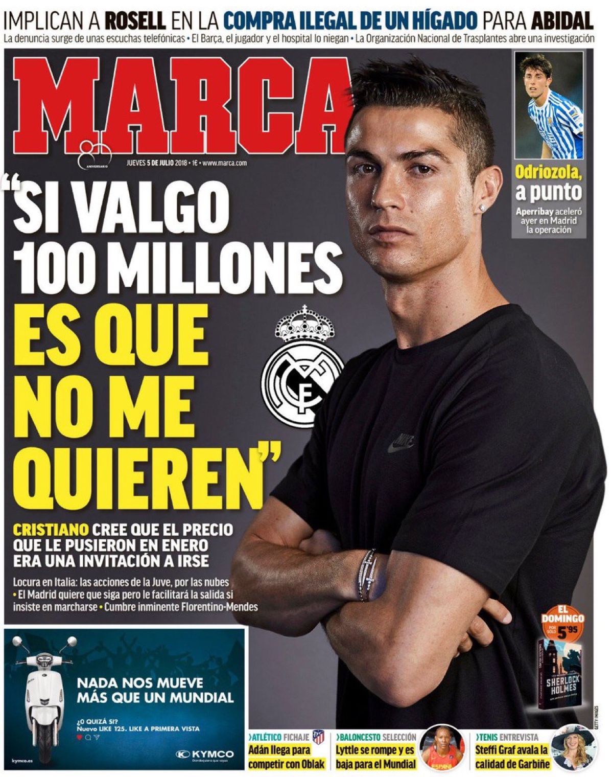 Ronaldo alla Juventus, CR7 a Torino potrebbe diventare un reality su Facebook