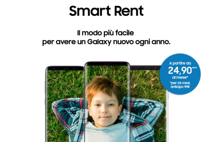 Samsung Smart Rent, il noleggio per avere un Galaxy nuovo ogni anno