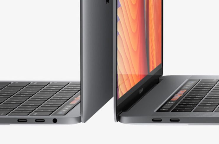 Porte Thunderbolt senza limiti sui nuovi MacBook Pro 13’’ Touch Bar