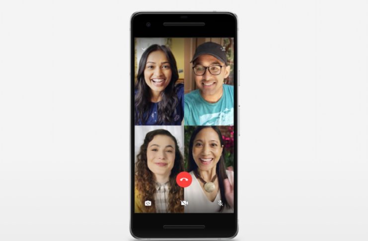 WhatsApp attiva chiamate e videochiamate di gruppo fino a 4 persone