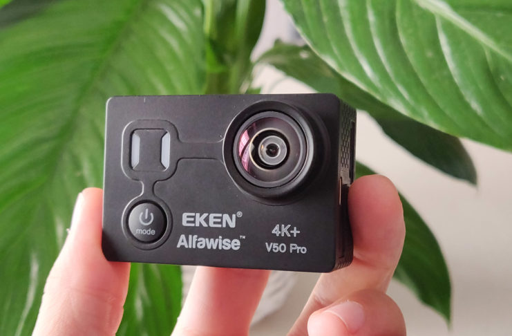 Alfawise V50 Pro, action cam 4K con treppiede e telecomando