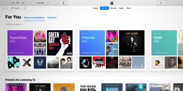 Apple Music lancia il nuovo “Friends Mix” settimanale nella sezione Per Te