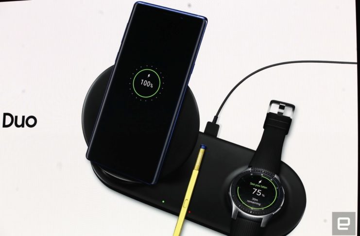 Wireless Charger Duo, l’AirPower di Samsung che carina Note 9 e Galaxy Watch insieme