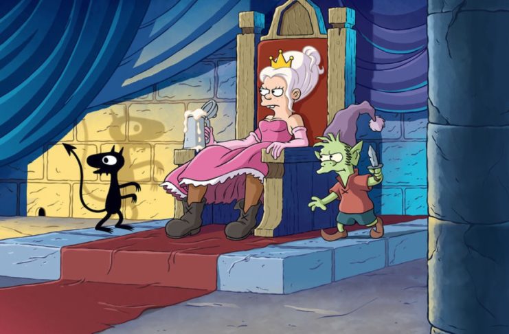 Dopo i Simpson e Futurama, su Netflix è arrivata Disincanto, la nuova serie tv firmata Matt Groening