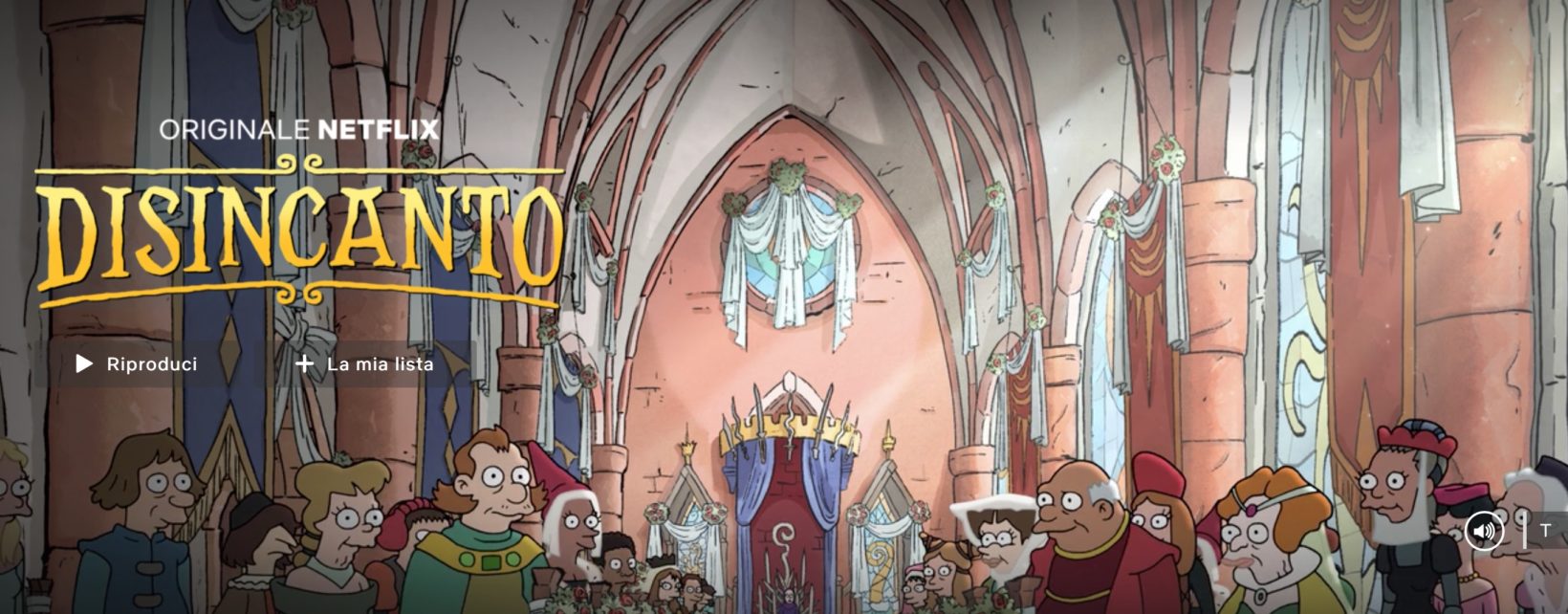 Dopo i Simpson e Futurama, su Netflix è arrivata Disincanto, la nuova serie tv firmata Matt Groening