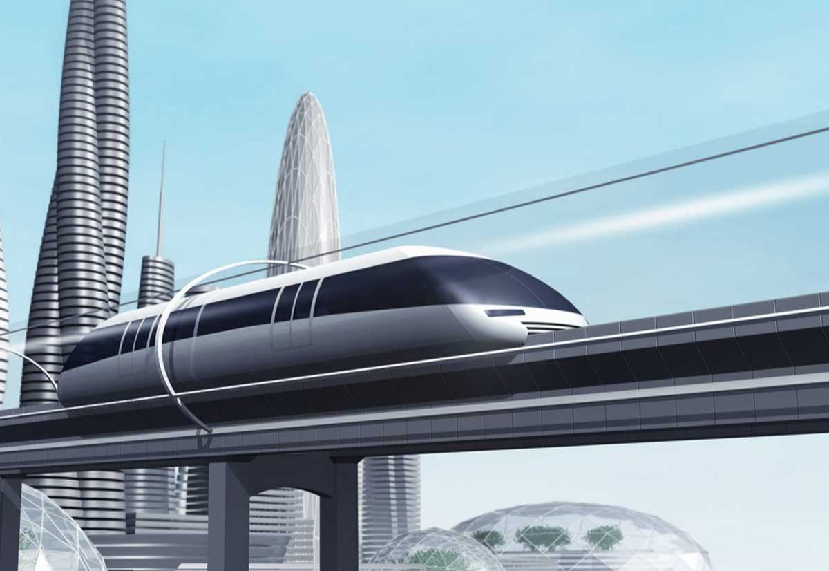 Levitating Hyperloop Il sistema a levitazione Hyperloop arriverà vicino al nuovo campus di ...