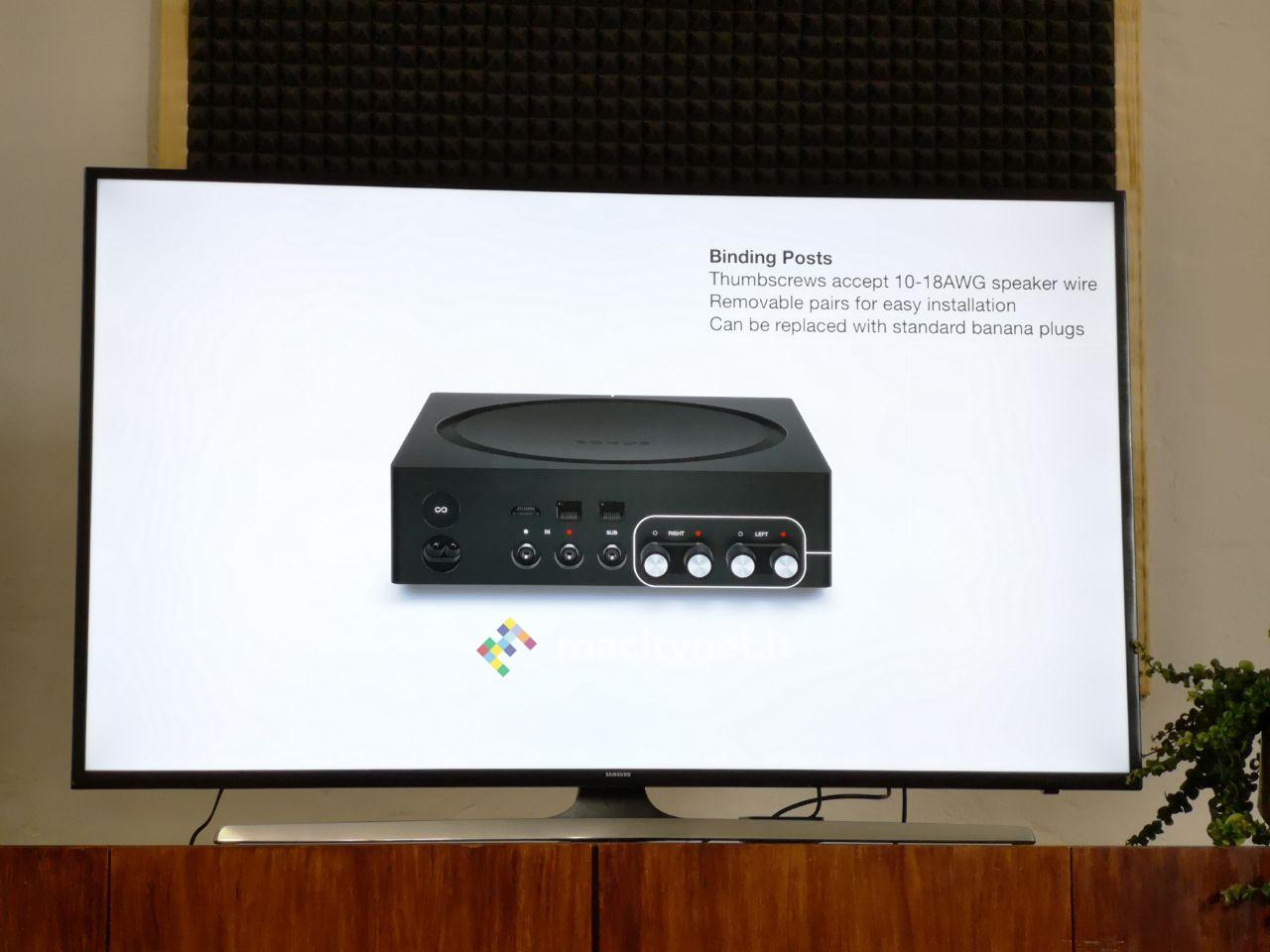 IFA 2018: ecco Sonos Amp