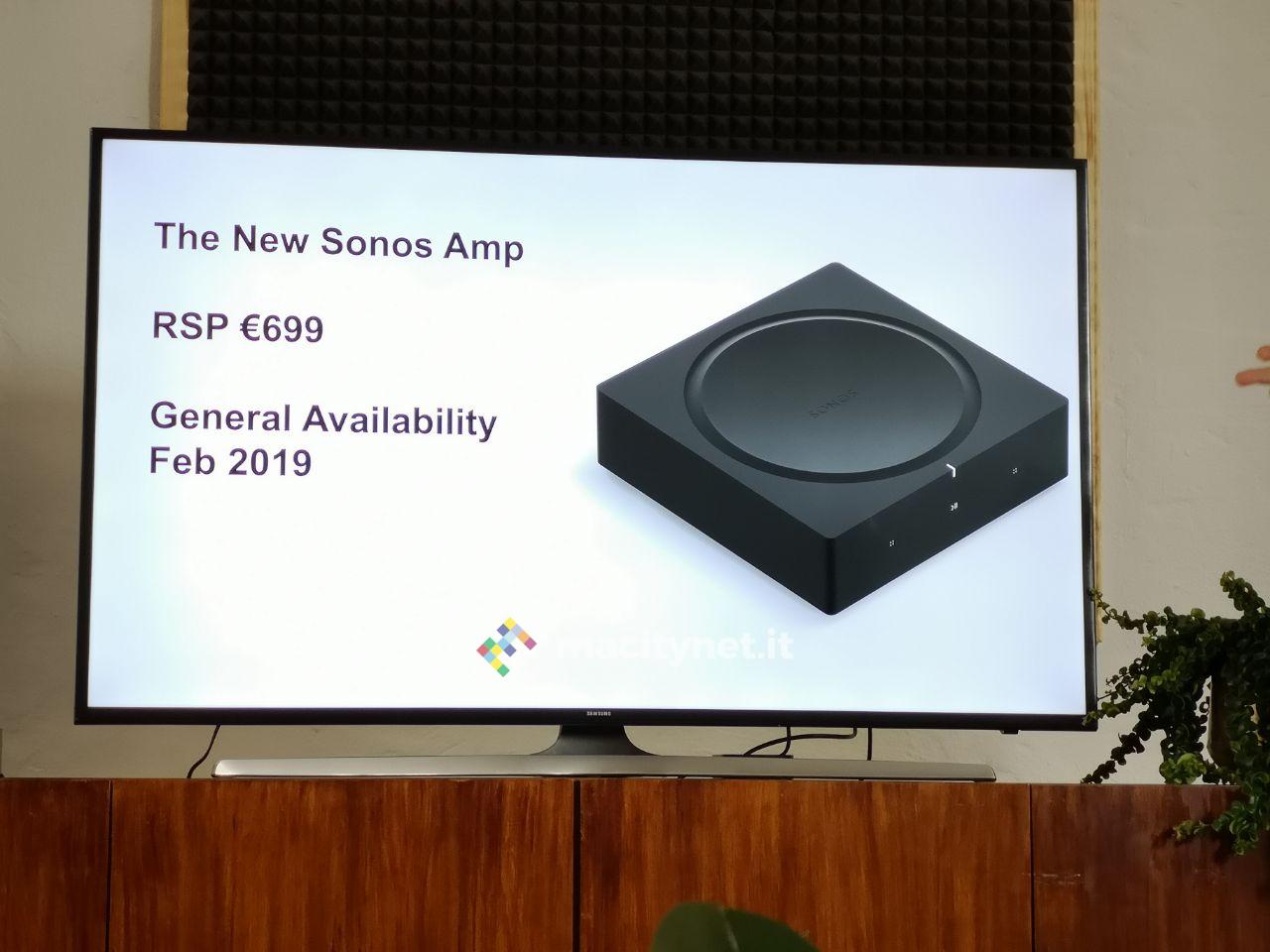 IFA 2018: ecco Sonos Amp