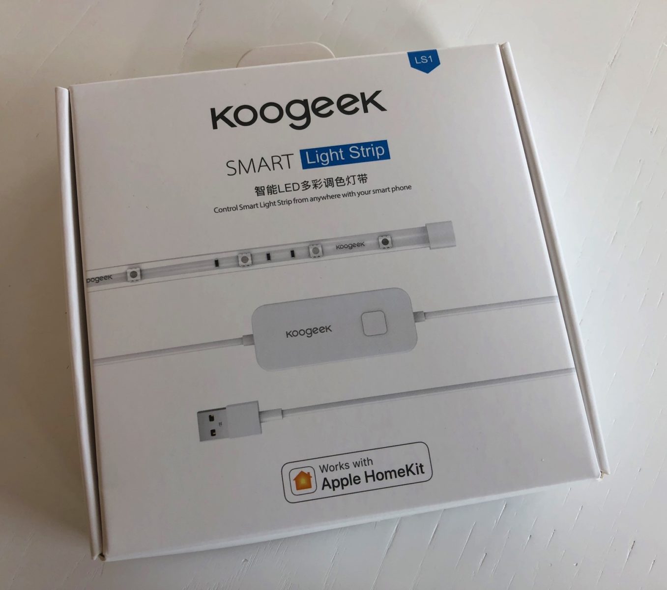 Recensione Striscia Led Koogeek Smart Light Strip compatibile con Homekit, Assistente Google e Alexa