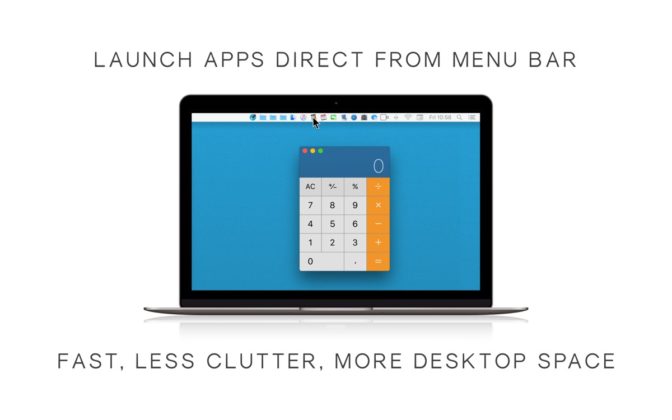 Launch Bar per Mac mette app e cartelle sulla barra di stato
