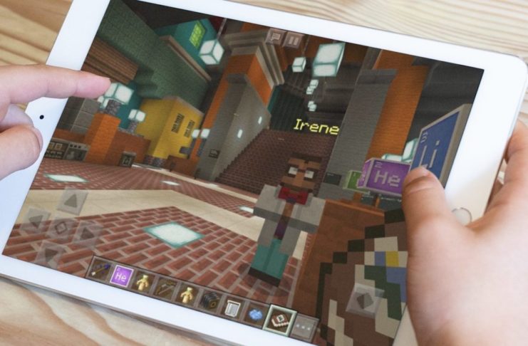 Minecraft Education Edition su iPad a settembre
