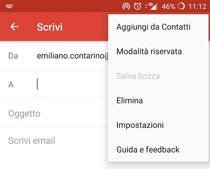 La Modalità riservata di Gmail arriva su smartphone e tablet