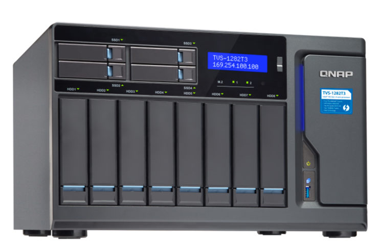 Recensione QNAP TVS-1282T3, il Mac dei NAS per ufficio