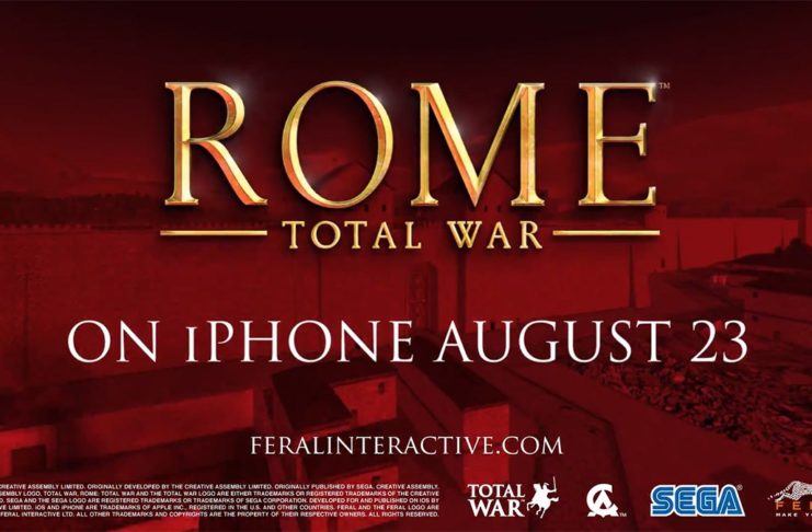 ROME: Total War è finalmente disponibile su iPhone