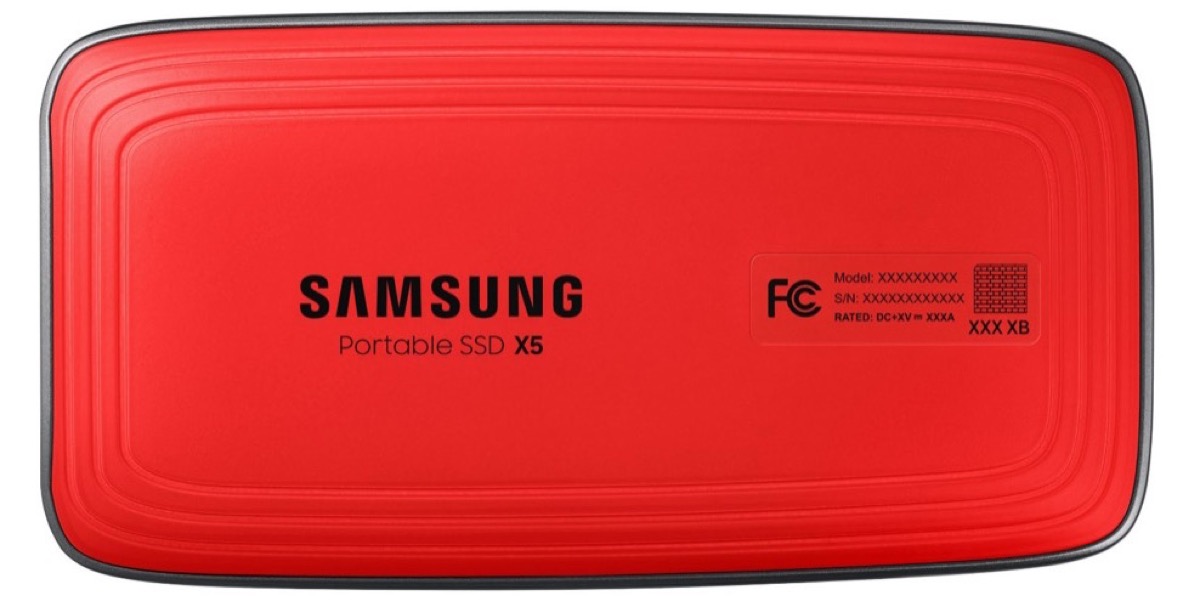 Samsung X5, l’SSD portatile cinque volte più veloce degli SSD SATA III