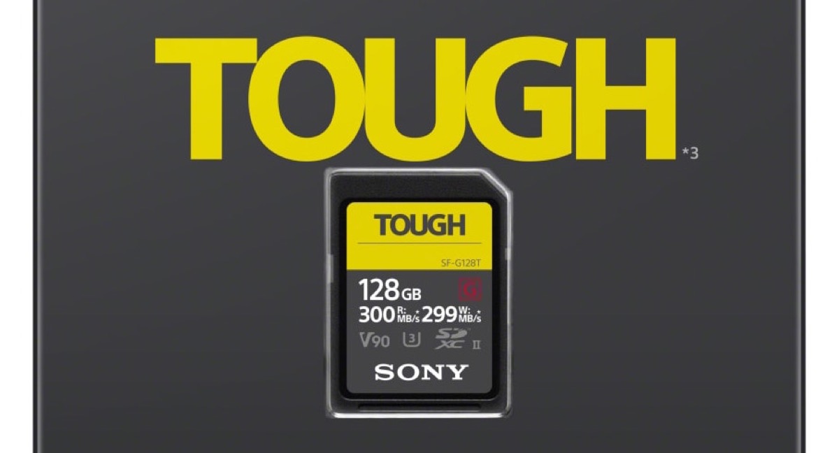 Sony SF-G TOUGH, la scheda SD per uomini duri
