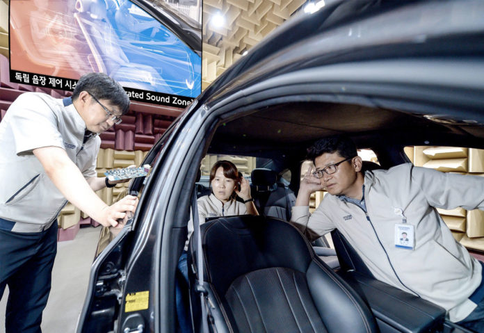 Hyundai, con il Separated Sound Zone audio su misura per ogni passeggero