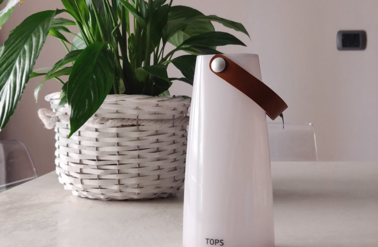 TOPS, la lanterna wireless con controlli touch