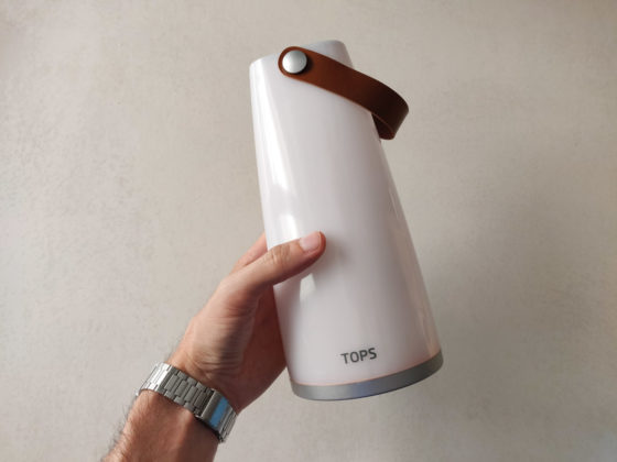 TOPS, la lanterna wireless con controlli touch