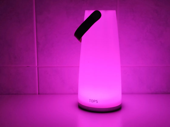 TOPS, la lanterna wireless con controlli touch