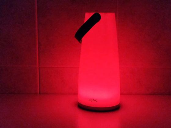 TOPS, la lanterna wireless con controlli touch