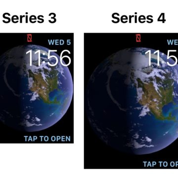 Apple Watch 4, con la risoluzione 384×480 le app mostreranno più contenuti