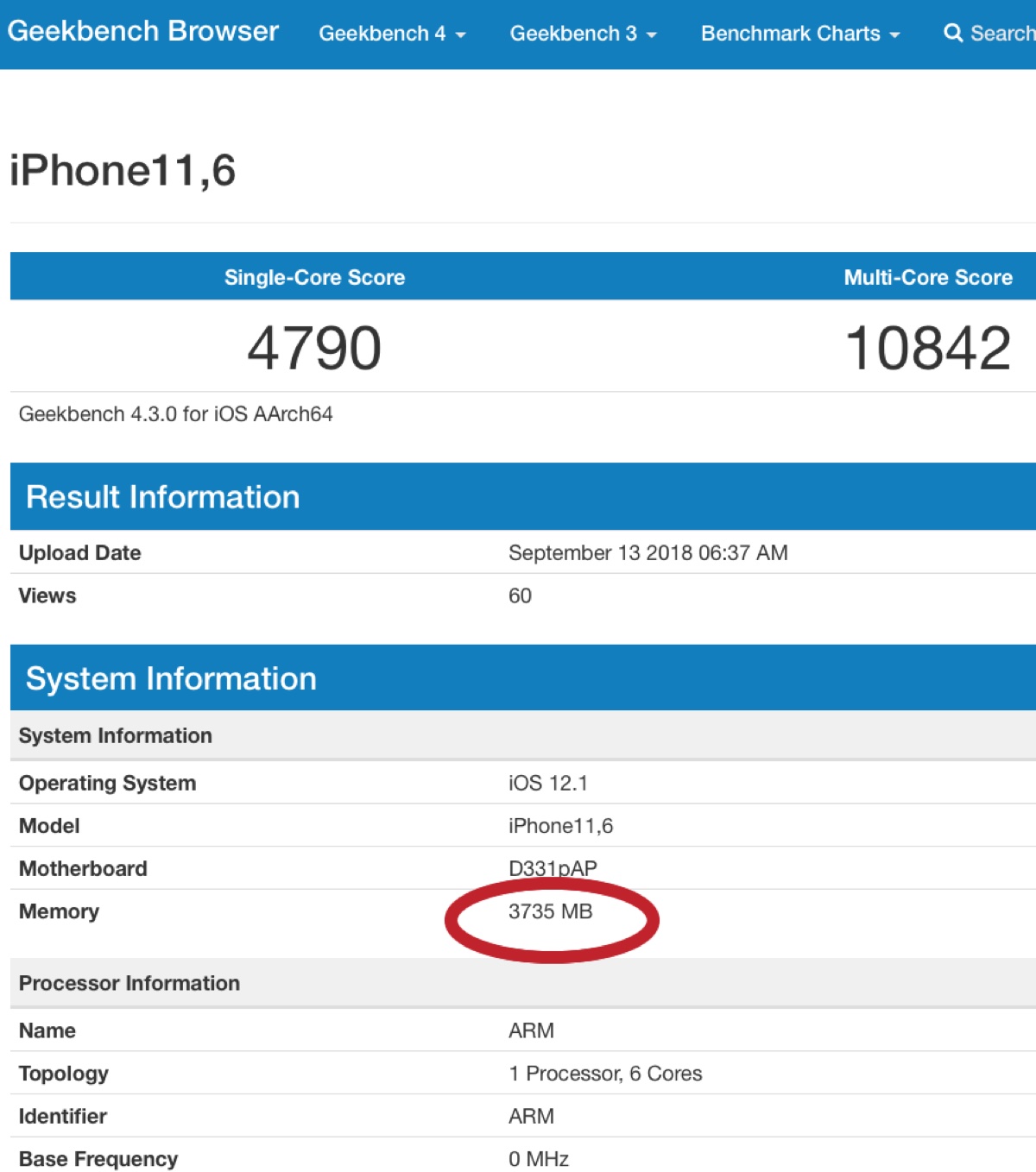 I primi benchmark iPhone XS Max e XR svelano prestazioni e RAM