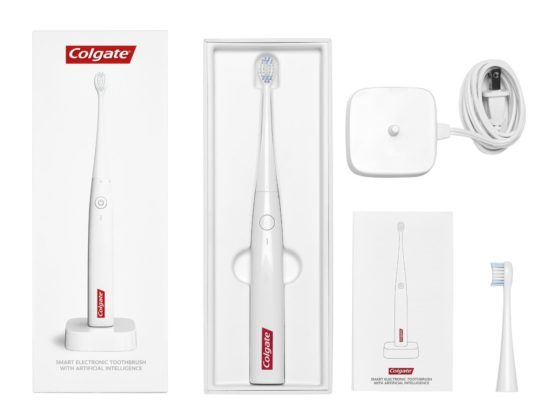 Colgate Connect E1, lo spazzolino elettrico con AI in esclusiva su Apple Store
